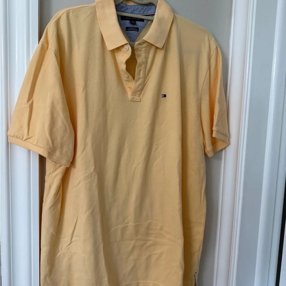 Tommy Hilfiger Men’s Polo Pack - Peach & Teal Set